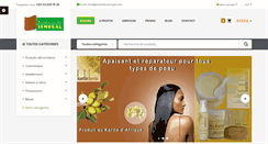Desktop Screenshot of produitdusenegal.com
